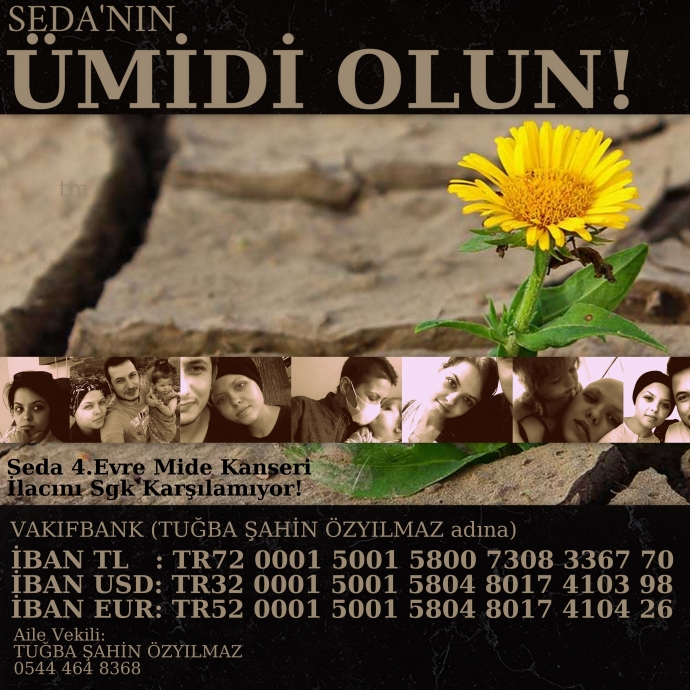 sedanın ümidi olun