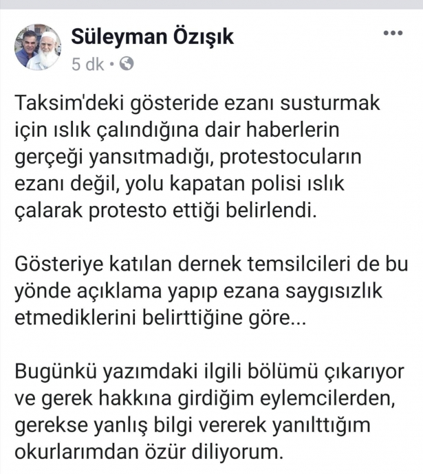 kabataş yalanı camide içki yalanı taksim yalanı
