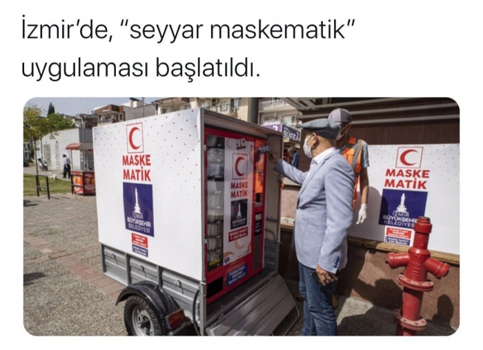 izmir de seyyar maskematik uygulaması