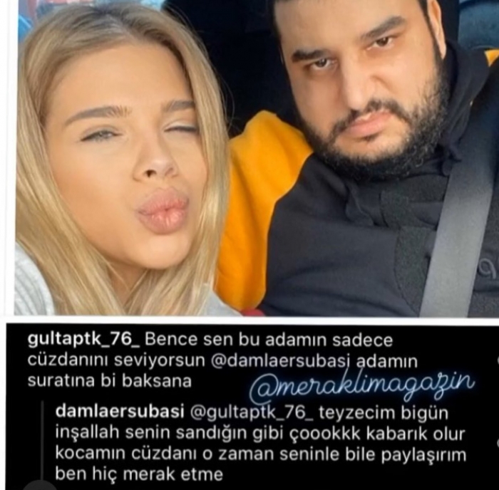 damla ersubaşı nın eşiyle paylaştığı fotoğraf