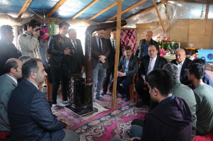 çadırda yaşayan afrin gazisi