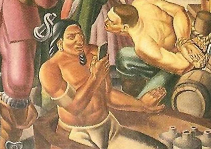 1937 de yapılan tablodaki iphone