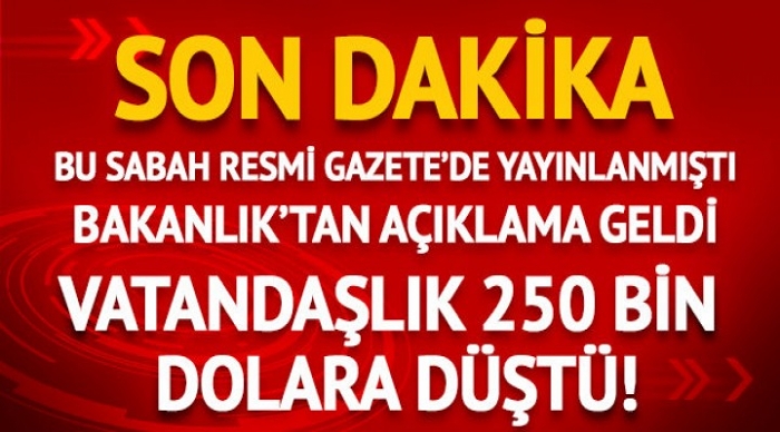 250 bin dolara vatandaşlık satan ülke
