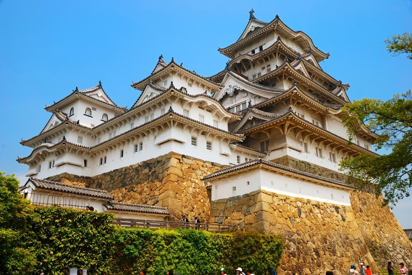 замки в японии