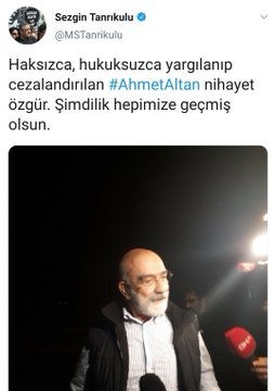 sezgin tanrıkulu nun fetö tahliyelerine desteği