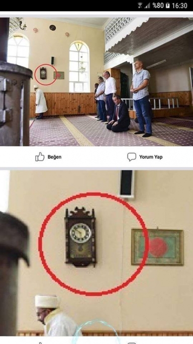 saat 10 30 da cuma namazı kılan cb adayı