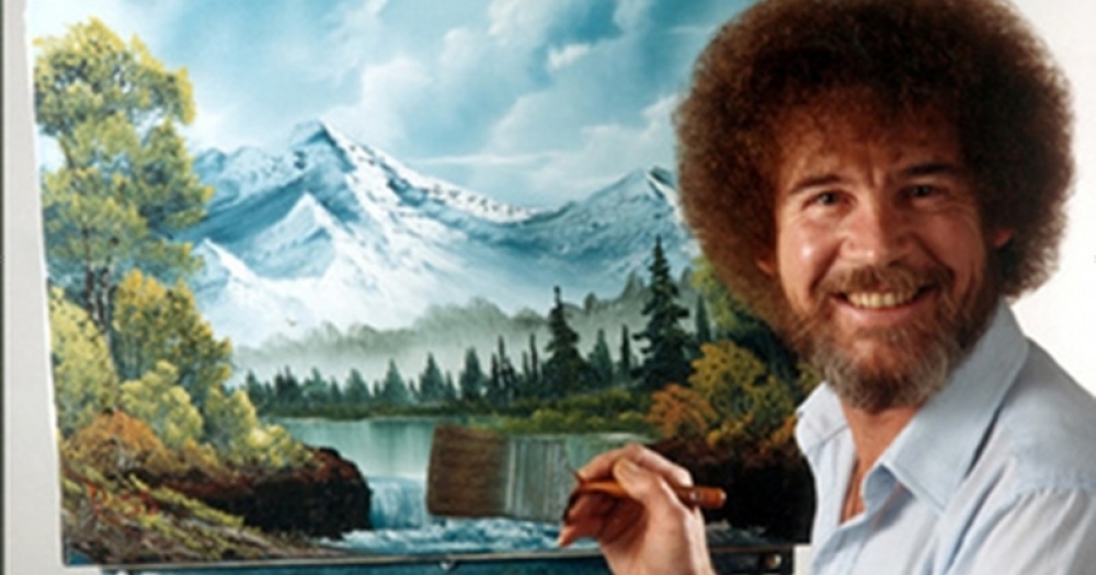 TRT 2'deki Ressam Bob Ross'un En Güzel 25 Tablosu