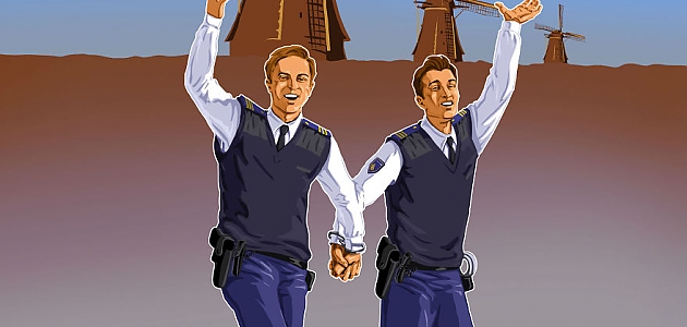 Azeri Bir Sanatçıdan Dünyadaki Polislerin Görevlerini Nasıl Yaptıklarını Anlatan 16 Düşündürücü Karikatür