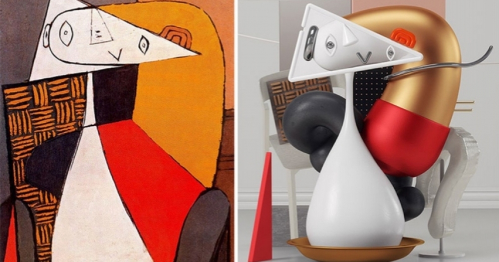 Başarılı Bir Şekilde Heykele Dönüştürülmüş 6 Pablo Picasso Tablosu
