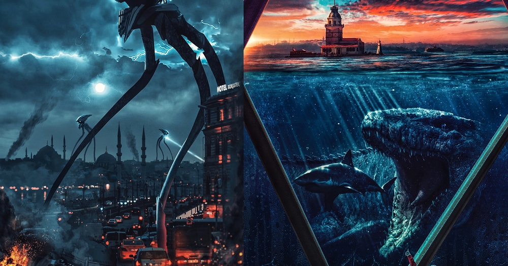 Bilim Kurguyu İstanbul Esintileriyle Yansıtan Sürreal 10 Photoshop Paylaşımı