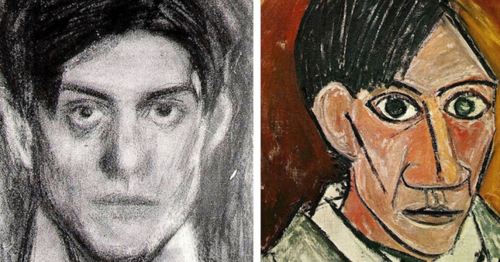 Büyük Ressam Pablo Picasso'nun Yıllar İçinde Çizdiği Kendine Ait 14 Portre