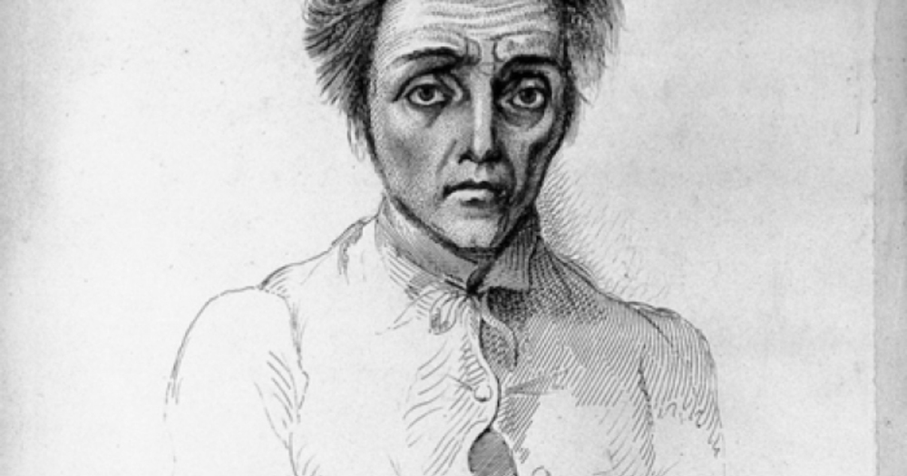 1840 Yılından Akıl Hastalarına Ait 21 Kara Kalem Portre