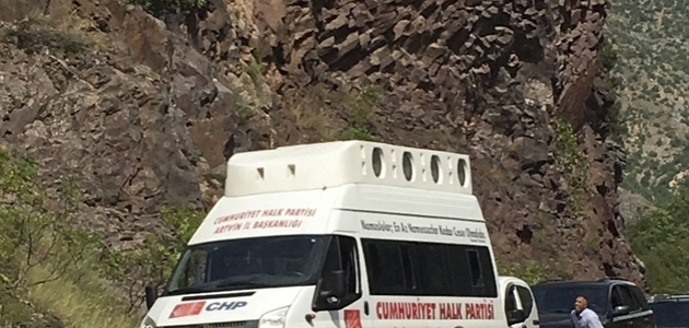 CHP Konvoyuna Saldırıdan İlk Görüntüler