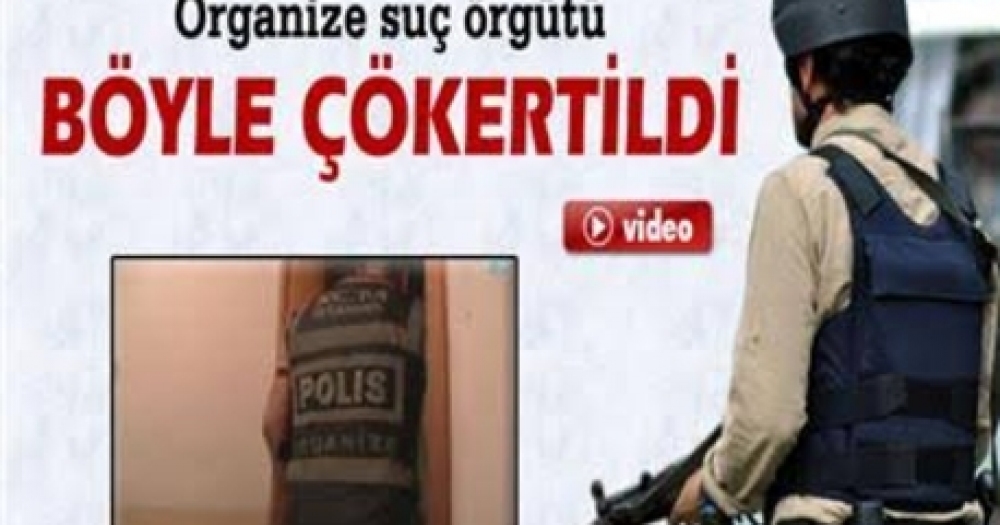 İstanbulda Suç Örgütü Operasyonu 35 Gözaltı