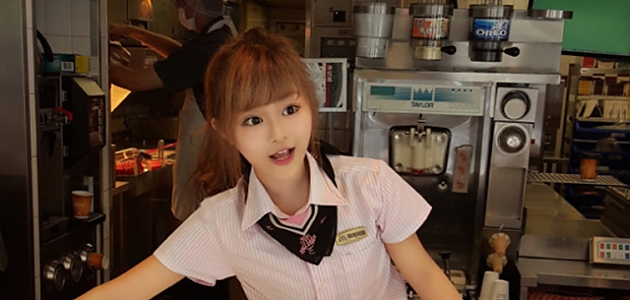 Dünyadaki En Güzel Fast Food Restoranı Çalışanı Olduğu Söylenen Kızın 8 Fotoğrafı