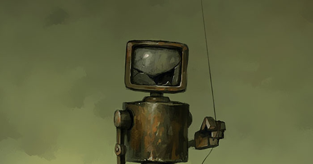 Yalnız ve Üzgün Robotların Mutsuz Hallerini Gösteren 17 İllüstrasyon