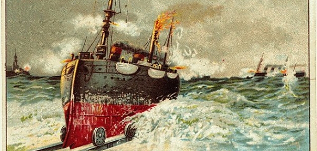 2000'li Yıllarla İlgili Kehanetlerde Bulunulmuş 1899 Yılından Kalma 12 Kartpostal