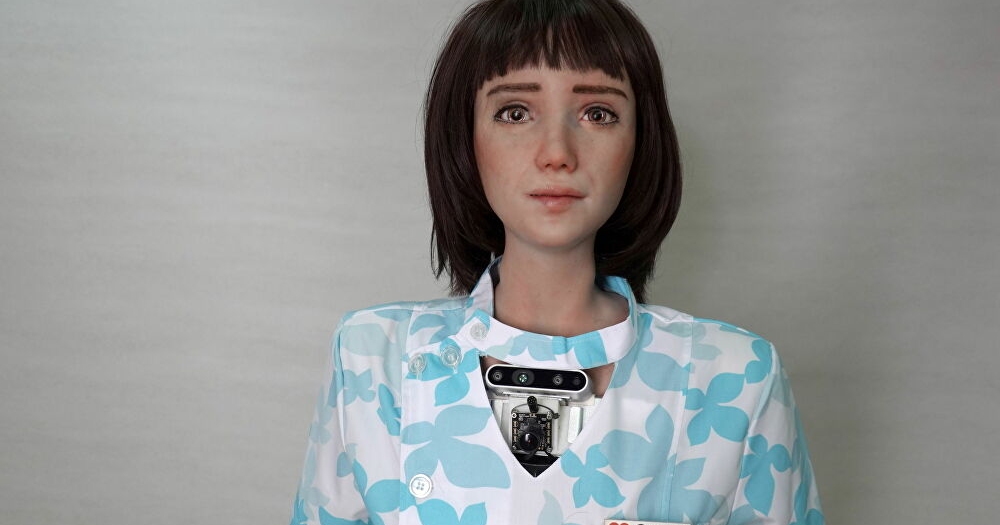 İnsansı Robot Sophia'nın Üreticisinden Kovid-19 Hastaları İçin Yeni Bakıcı