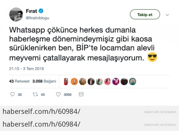 Whatsapp ve Instagram'ın Çökmesi ile Birlikte  Fenomenlerden Gelen Paylaşımlar