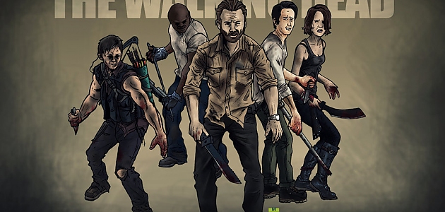 The Walking Dead Hayranı Bir Sanatçı Tarafından Yapılmış 8 Görülmeye Değer Çalışma
