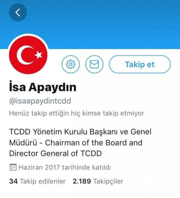 tcdd genel müdürünün türk bayrağına sığınması