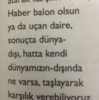 yazılmak istenen duvar cümleleri