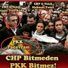 chp flamaları altında biji serok apo sloganı / #1236102