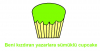 sümüklü cupcake