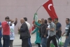 hdp mitinglerindeki türk bayrakları