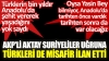akp li danışmanın türklerde mülteci köşe yazısı
