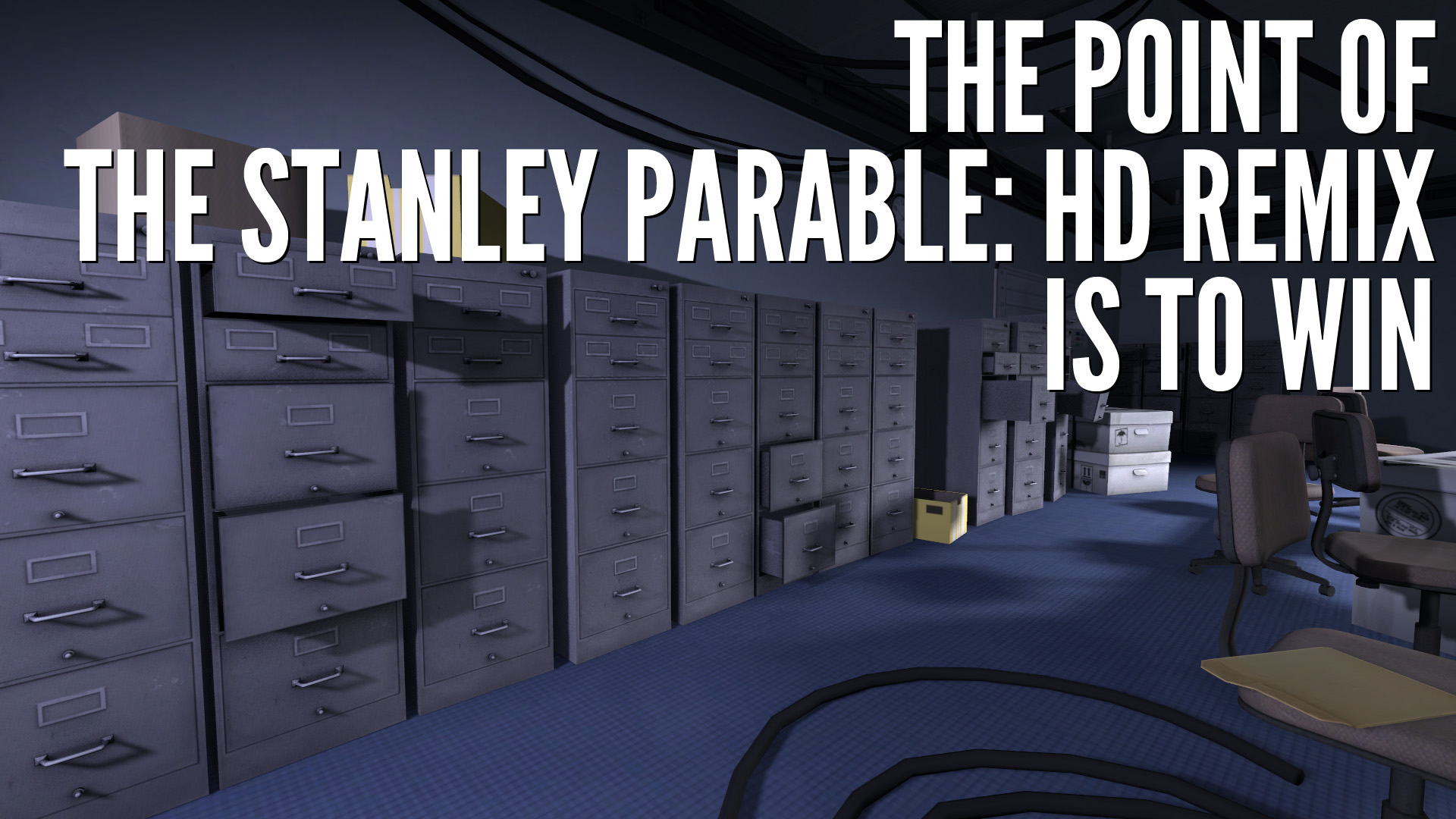 The stanley parable карта майнкрафт пе