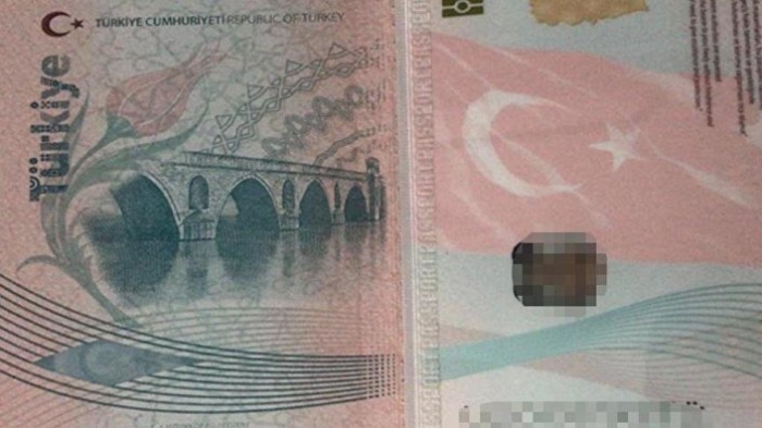 yeni pasaportlarda yapılan köprü yanlışlığı