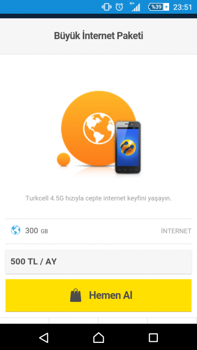 300 gb mobil internet paketi - uludağ sözlük