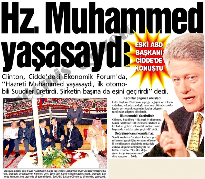 hz muhammed yaşasaydı ilk otoyu suudiler üretirdi
