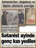 satanistlere inanç özgürlüğü tanınmaması