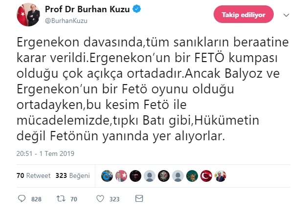 burhan kuzu ve donald trump ın ruh ikizi olması