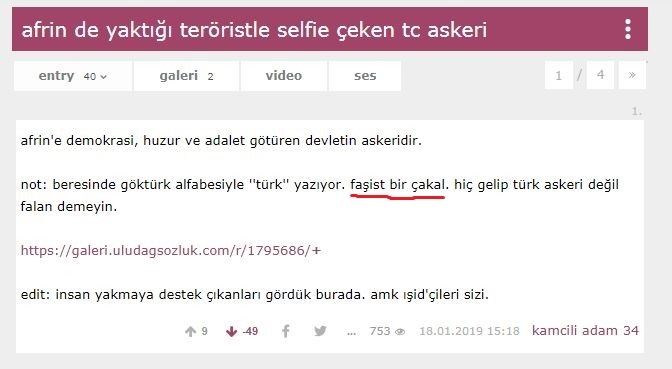 şikayet edilince entryi değiştiren kürtler