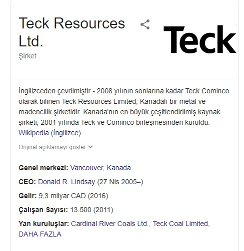 türkiye de altın çıkaran kanadalı şirketler