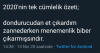 2020 nin tek cümlelik özeti / #2009159