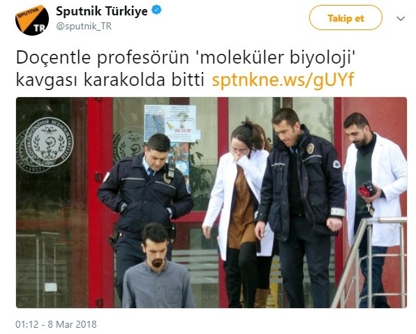 doçentle profesörün moleküler biyoloji kavgası