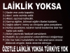 laiklik yoksa türkiye de yok / #1685840