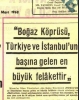 mart 1968 tarihli gazetenin manşeti / #1959308