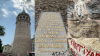 galata kulesinin duvarına yazı yazmak / #2238738