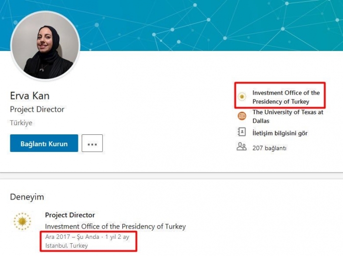 merve kavakçı nın yeğeninin de sarayda olması