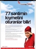 77 santimin kıymetini oturanlar bilir