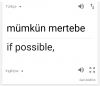 mümkün mertebe nin ingilizcesi / #1207152