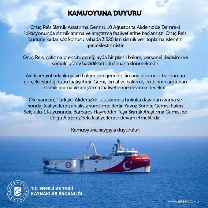 oruç reisi diplomasiye firsat tanımak için çektik