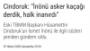inönü asker kaçağı derdik halk inanırdı
