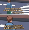 karşıdan karşıya geçerken gelen yavaş araba / #2140391