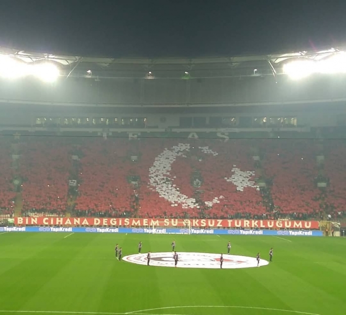 bursaspor fenerbahçe maçı bursaspor koreografisi